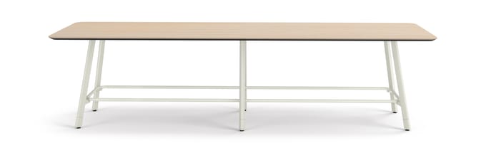 Admix built-up rounded rectangle counter-height meeting table