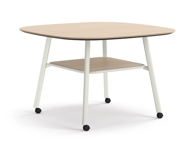 Admix built-up continental-height meeting table