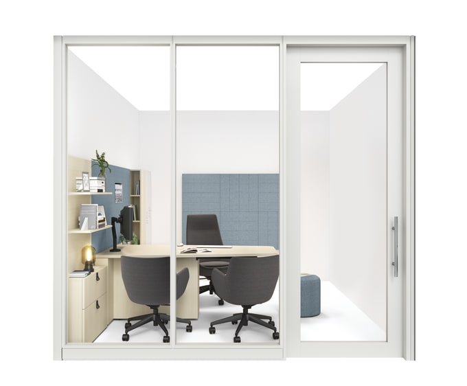 Gunlocke Silea Modern Leader Equitable Office