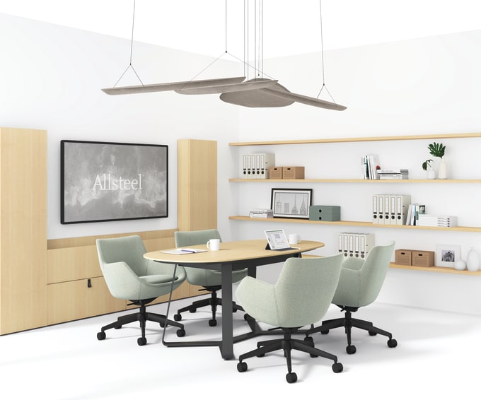 Gunlocke  Modern Leader Multifunction Office