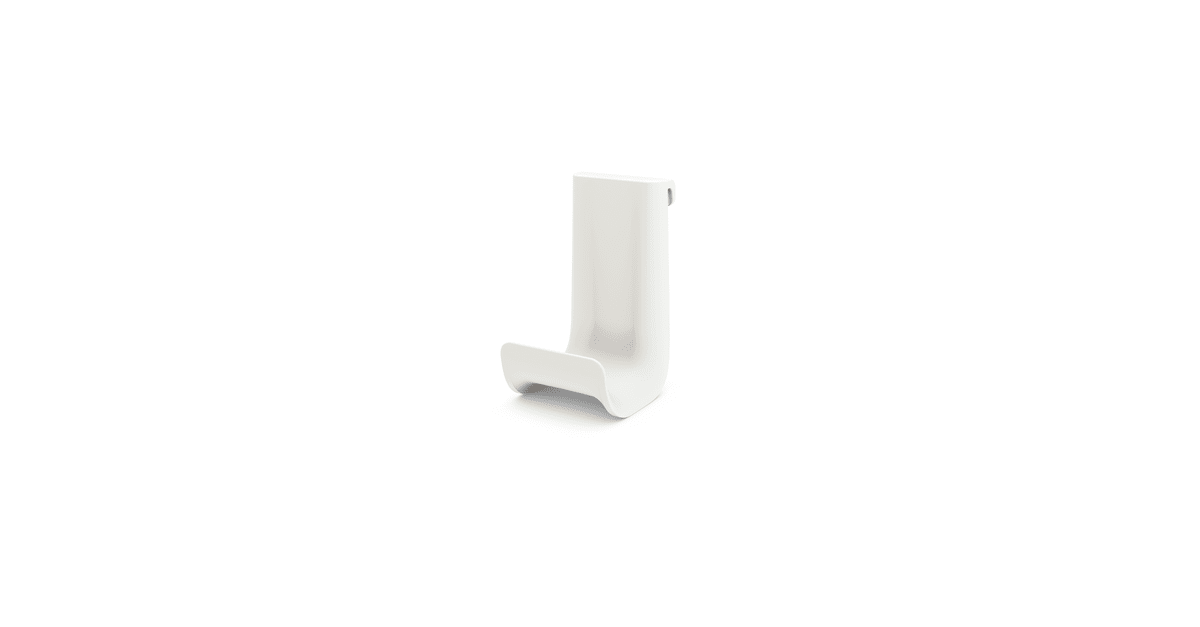 Hafele Decorative Hardware - Hooks Collection - Plastic Wall Mounted Hook  in White by Hafele Hardware - 842.61.199