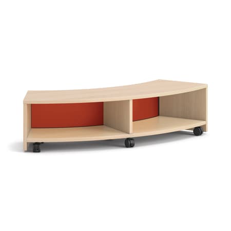 Storyline Curved Out Single-Sided Storage