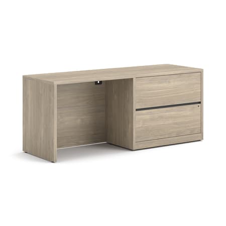 10500 Series credenza with lateral file