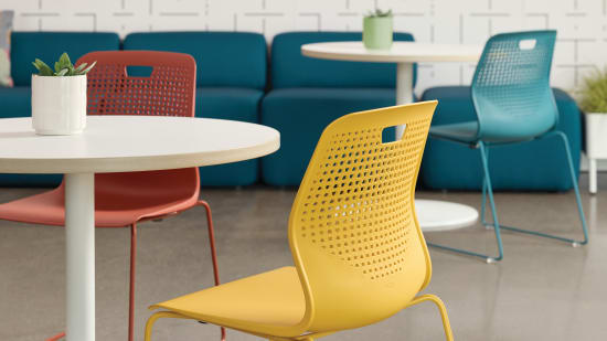 Etch Chairs with Soco Seating