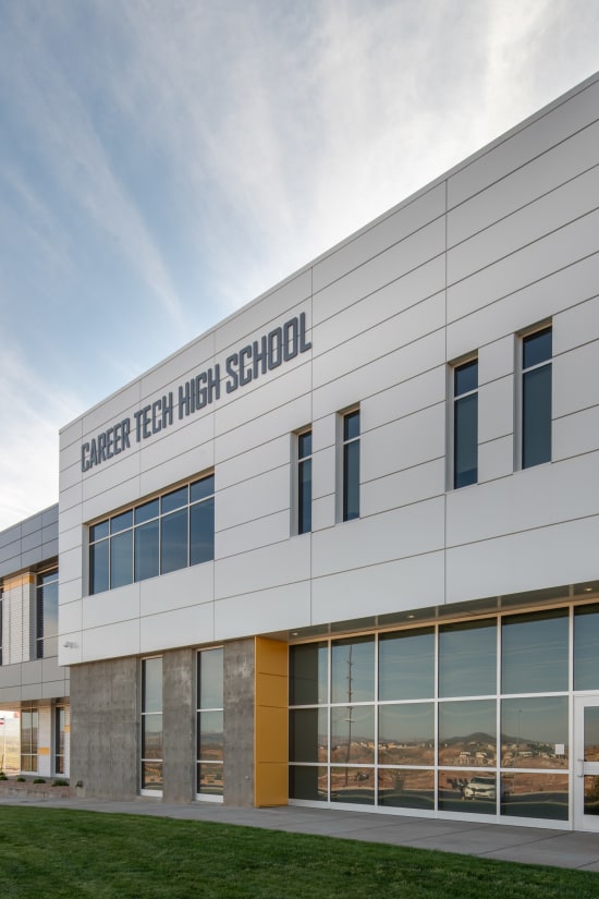 Career Tech High School-Exterior-Front-1