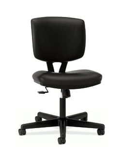HON Volt Task Chair | SynchroTilt | Black Bonded Leather