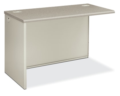 HON 38000 Series Left Return Shell GrayLight Gray