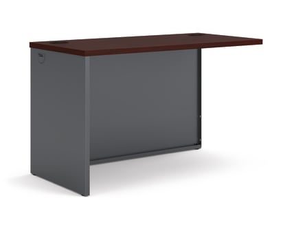 HON 38000 Series Left Return Shell MahoganyCharcoal