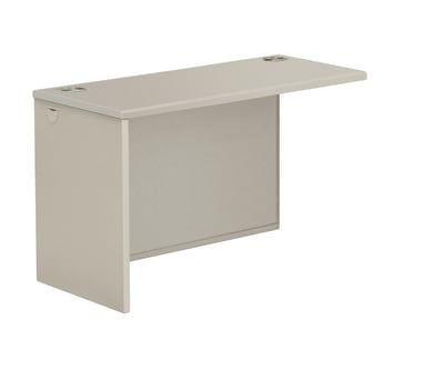 HON 38000 Series Left Return Shell GrayLight Gray