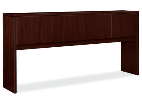 HON 10500 Series StackOn Hutch for LWorkstation | 78W | Mahogany Finish