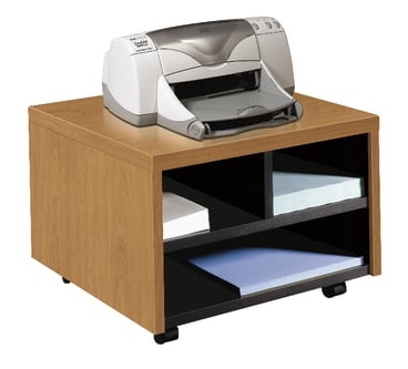 HON 10500 Series Mobile Printer  Fax Cart | 20W | Harvest Finish