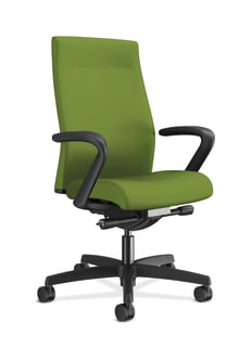 HON Ignition 20 MidBack Upholstered Task | Andvanced SynchroTilt | Fixed Arms | Pear Fabric