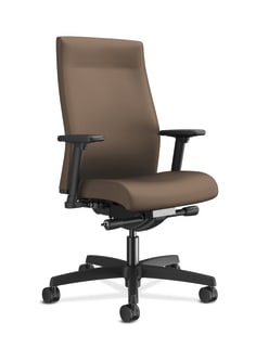 HON Ignition 20 MidBack Upholstered Task | Advanced SynchroTilt | Adjustable Arms | Morel Fabric | Adjustable Lumbar