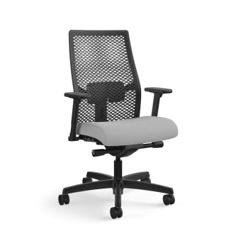 HON Ignition ReActiv MidBack Task | Advanced SynchroTilt | Adjustable Arms | Frost Fabric | Adjustable Lumbar