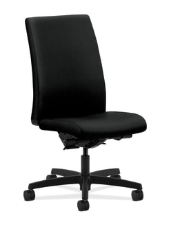 HON Ignition MidBack Mesh Task Chair | SynchroTilt Back Angle | Armless | Black Fabric