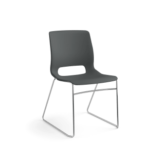HON Motivate HighDensity Stacking Chair | Lava Shell | 4 per Carton