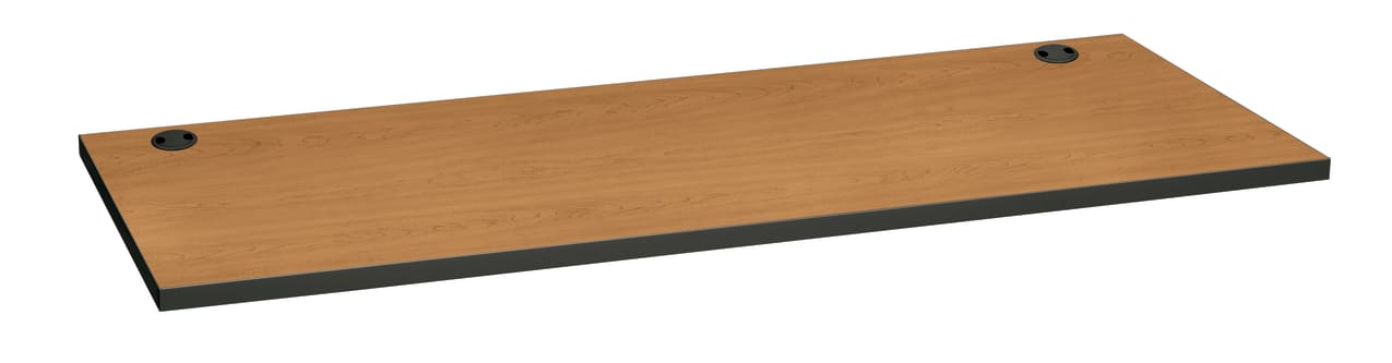 HON Huddle Table Top | Rectangle | Flat Edge | 60W x 24D | Harvest Finish