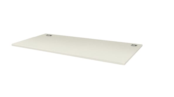 HON Rectangle Worksurface | Designer White Edgeband | Designer White Laminate | 60W