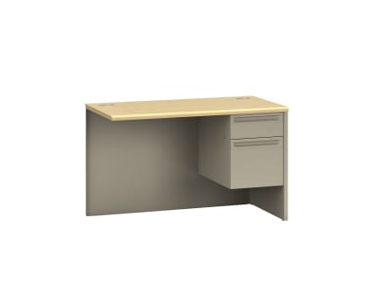 HON 38000 Series Right Return Natural MapleGreige