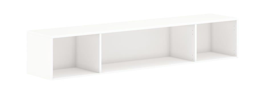 HON Mod Wall Mounted Storage | Open | 72W | Simply White Finish