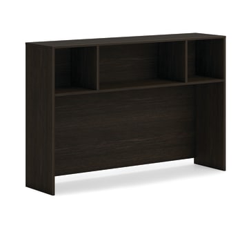 HON Mod Desk Hutch | No Doors | 60W | Java Oak Finish