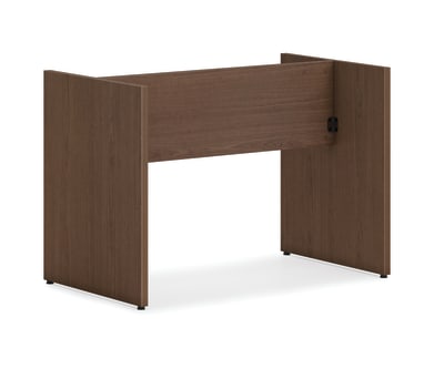 HON Mod Slab Base | For 72 Conference Table Top | Sepia Walnut Finish