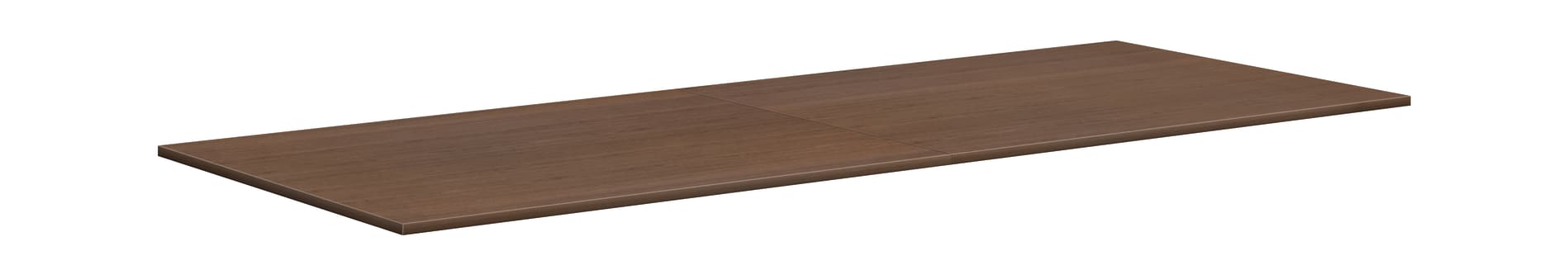 HON Mod Rectangular Conference Table Top | 2 Piece | 48W x 120L | Sepia Walnut Finish