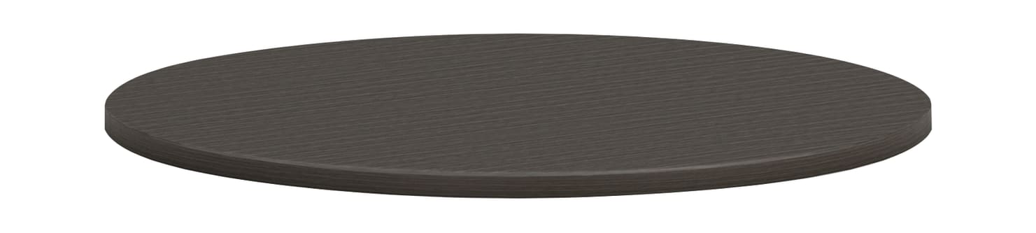 HON Mod Conference Table Top | Round | 36 Diameter | Slate Teak Finish