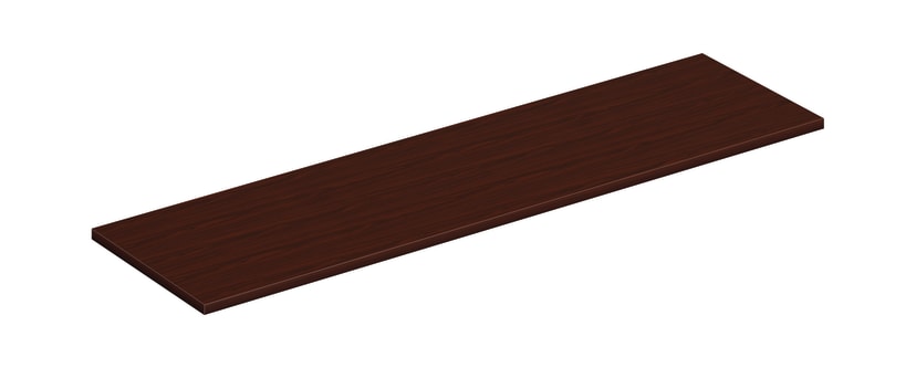 HON Mod Low Credenza Top | 72W | Traditional Mahogany Finish