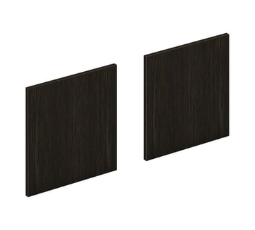 HON Mod Laminate Doors | Set of 2 | 60W | Java Oak Finish