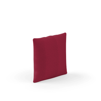 HON West Hill Square Throw Pillow | 18W x 18H | Marsala Fabric