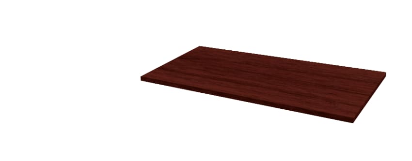 HON Preside Laminate Table Top | Rectangle Shape | 60W | Mahogany