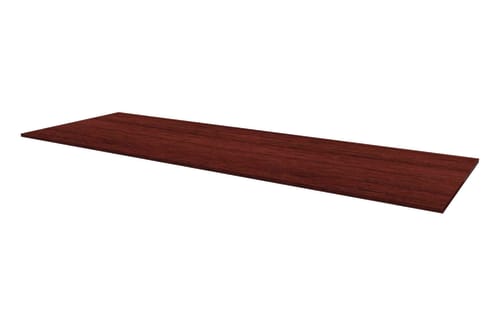 HON Preside Laminate Table Top | Rectangle Shape | 144W | Mahogany