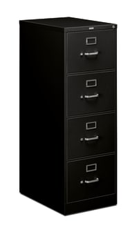 HON 510 Series Vertical File Black