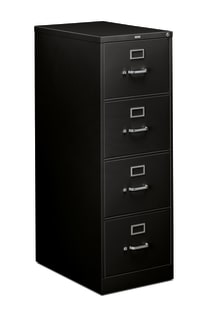 HON 310 Series Vertical File Black