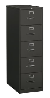 HON 310 Series Vertical File Charcoal