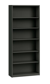 HON Brigade Steel Bookcase Charcoal