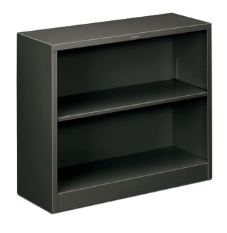 HON Brigade Steel Bookcase Charcoal
