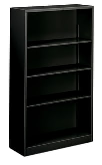 HON Brigade Steel Bookcase Black