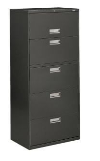 HON Brigade 600 Series Lateral File Charcoal