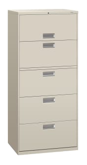 HON Brigade 600 Series Lateral File Light Gray