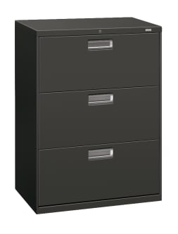 HON Brigade 600 Series Lateral File Charcoal