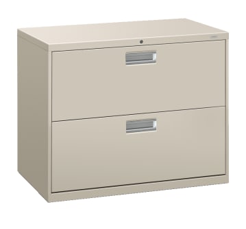 HON Brigade 600 Series Lateral File Light Gray