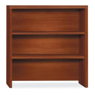 HON Valido Bookcase Hutch| 2 Shelves | 36W | Cognac Finish