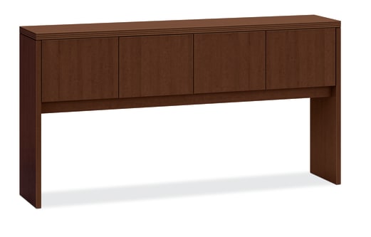 HON Valido StackOn Hutch | 4 Doors | 72W | Shaker Cherry Finish