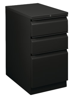 HON Flagship Mobile Pedestal Black