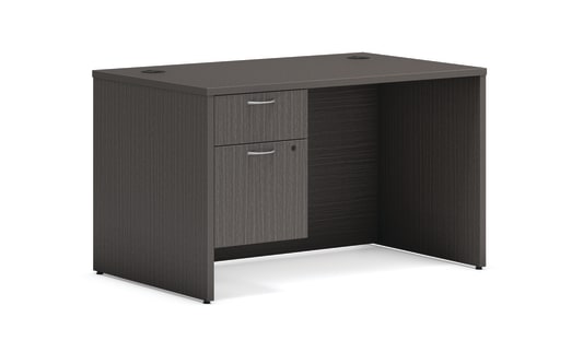 HON Mod Desk Slate Teak