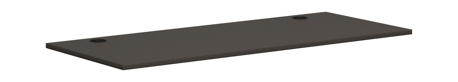 HON Mod Worksurface | Rectangular | 72W | Slate Teak Finish
