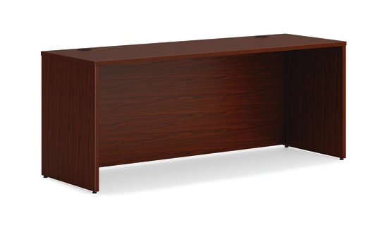 HON Mod Credenza Shell | 72W | Traditional Mahogany Finish