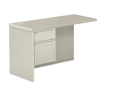 HON 38000 Series Left Return GrayLight Gray